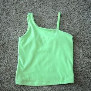 Green tank! Kids large 12! Only worn once! Great quality